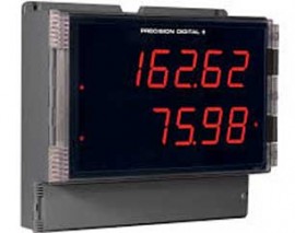 Precision Digital PD2-6262-6H0 Helios Dual Analog Input Flow Rate/Totalizer, 85 to 265VAC-