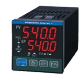 Precision Digital PD550-6RA-14 Nova Ramp and Soak Controller with RS-485, 2 relay/current output, 1/16 DIN-