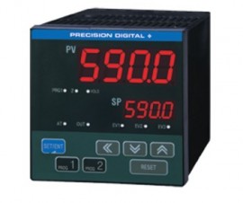 Precision Digital PD558-6RB-25 Nova Ramp and Soak Controller, 3 relay/2 current output, 1/4 DIN-