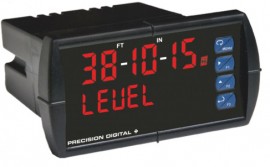 Precision Digital PD6001-6R3 ProVu Feet/Inches Digital Panel Meter, 1/8 DIN, 4 to 20 mA-