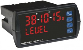 Precision Digital PD6001-6R4 ProVu Feet/Inches Digital Panel Meter, 1/8 DIN, 4 Relays-