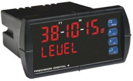 Precision Digital PD6001-7R3 ProVu Feet/Inches Digital Panel Meter, 1/8 DIN, 4 to 20 mA-