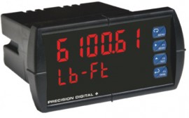 Precision Digital PD6100-6R0 ProVu Strain Gauge/Load Cell/mV Digital Panel Meter-