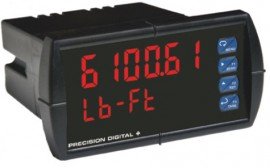 Precision Digital PD6100-6R0 ProVu Strain Gauge/Load Cell/mV Digital Panel Meter-
