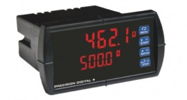 Precision Digital PD6210-6R4 ProVu Analog Input Batch Controller, 4 relays, 24 VDC-