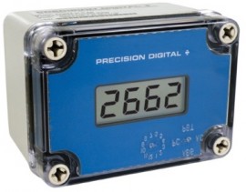 Precision Digital PD662-0K0-00 Survivor Loop-Powered Process Meter with Backlight-