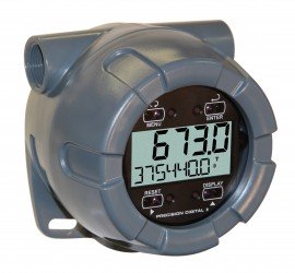 Precision Digital PD6730-BMA-0 Vantageview Pulse Input Flow Rate/Totalizer, Battery Powered-