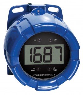 Precision Digital PD6870-0K0 I.S. Loop-Powered Panel Meter with Backlight-