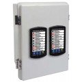 Precision Digital PDA2302-V NEMA 4X Plastic Vertical Enclosure for &amp;frac18; DIN digital panel meters, 2 cutouts-