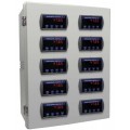 Precision Digital PDA2310 NEMA 4X Plastic Horizontal Enclosure for _ DIN digital panel meters, 10 cutouts-