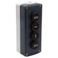 Precision Digital PDA2364-MRUE Plastic Control Station, 4 black buttons-