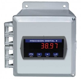 Precision Digital PDA2501 Plastic NEMA 4X Horizontal Enclosure, 7.7 x 6.4 x 5.1in, 1 Cutout-