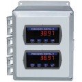 Precision Digital PDA2502 Plastic NEMA 4X Horizontal Enclosure, 9.7 x 6.4 x 5.1in, 2 Cutouts-