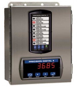 Precision Digital PDA2622 Dual Stainless-Steel NEMA 4X Enclosures, 9.5 x 6.9 x 3.5in, 2 Cutouts-