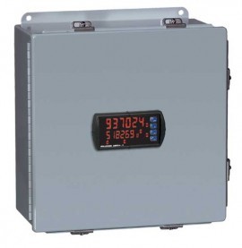 Precision Digital PDA2704-1 Steel NEMA 4 Horizontal Enclosure, 13.5 x 12.9 x 6in, 1 Cutout-