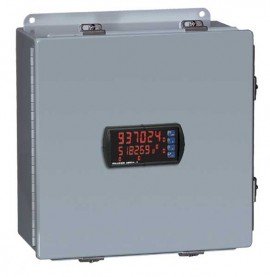 Precision Digital PDA2704-1C Steel NEMA 4 Horizontal Enclosure, 13.5 x 12.9 x 6in, 1 Cutout-