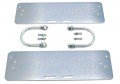 Precision Digital PDA6260 Steel 2&quot; Pipe Mounting Kit for PD2/PD4 meters-