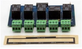 Precision Digital PDA9000-C5RY ConsoliDator+ Relays Card, 5 relays-