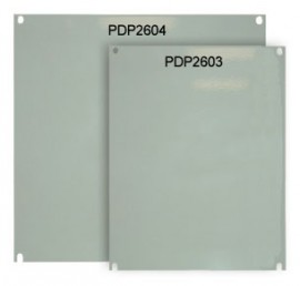 Precision Digital PDP2604 Meter Enclosure Sub-Panel, stainless steel, 10.75 × 10.88"-