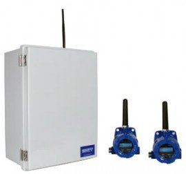 Precision Digital PDW90-S4N-2221 Point-to-Multipoint Wireless Process Signal System, 6 field units, 3 analog input/output modules-