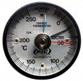 PTC Instruments 313CRRMM Magnetic Rail Thermometer with max-min hands, -20 to 250&amp;deg;C-