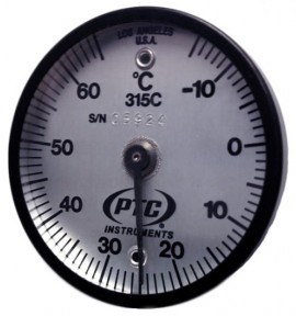 PTC Instruments 315C Magnetic Surface Thermometer, -15 to 65&amp;deg;C-