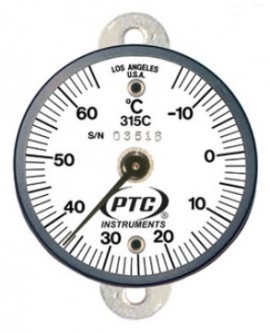 PTC Instruments 315CT1 Tab Mount Surface Thermometer, -15 to 65&amp;deg;C-
