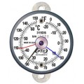 PTC Instruments 315DST1MM Dual-Scale Tab Mount Thermometer with max-min hands, 0 to 150&amp;deg;F/-20 to 65&amp;deg;C-