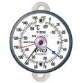 PTC Instruments 315DST1MM Dual-Scale Tab Mount Thermometer with max-min hands, 0 to 150&amp;deg;F/-20 to 65&amp;deg;C-