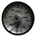 PTC Instruments 315FRRMM Magnetic Rail Thermometer with max-min hands, 0 to 150&amp;deg;F-