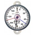 PTC Instruments 315FT1MM Tab Mount Surface Thermometer with max-min hands, 0 to 150&amp;deg;F-