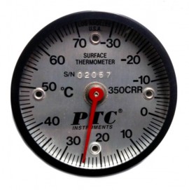 PTC Instruments 350CRR Rail Thermometer, -30 to 70&amp;deg;C-