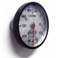 PTC Instruments 350FRRL Magnetic Rail Thermometer with lazy hand, -20 to 160&amp;deg;F-