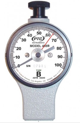 PTC Instruments 408B Ergo Durometer Shore B Scale, 0 to 100 points-