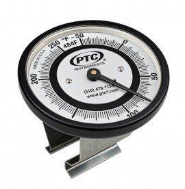 PTC Instruments 483F Clip-On Pipe Thermometer, 0 to 150&amp;deg;F-