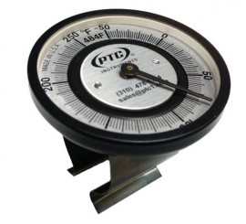 PTC Instruments 485CL Clip-On Pipe Thermometer, 20 to 180&amp;deg;C, large clip (1.63 to 2.38&amp;quot;)-