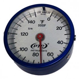 PTC Instruments 555F Ultra Magnetic Rail Thermometers, 0 to 150&amp;deg;F-
