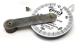 PTC Instruments 572CM Spot Check Thermometer with magnetic leaf spring, 10 to 260&amp;deg;C-