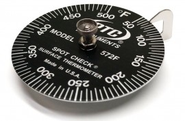 PTC Instruments 572F Spot Check Thermometer, 50 to 500&amp;deg;F-