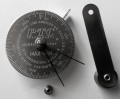 PTC Instruments 578FM Spot Check Thermometer with magnetic leaf spring and max-min hands, 50 to 320&amp;deg;F-