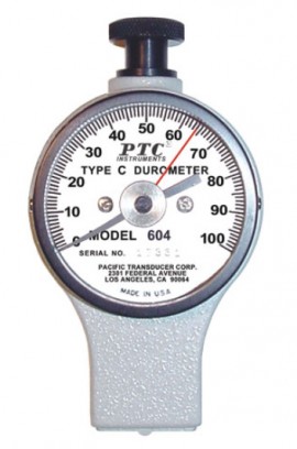 PTC Instruments 604 Ergo Durometer Asker C, 0 to 100 points-