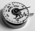 PTC Instruments 674F Miniature Spot Check Surface Thermometer, 0 to 250&amp;deg;F-