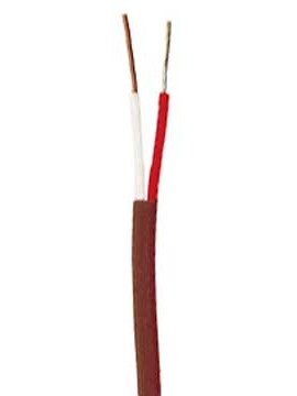 Pyromation J20-1-304-100 Type-J Fiberglass Thermocouple Wire, 20 AWG, 100&#039;-