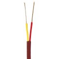 Pyromation K20-1-304-100 Type-K Fiberglass Thermocouple Wire, 20 AWG, 100'-