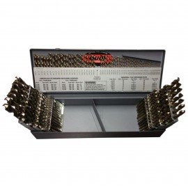 Qualtech DWD115J-CO-SET Split Point Drill Bit Set, cobalt, 115-piece-