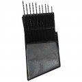 Qualtech DWD20J-SET Drill Bit Set, 20-pack, High Speed Steel-