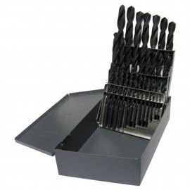 Qualtech DWD29J-SET Drill Bit Set, 1/16" to 1/2", 29-pack-