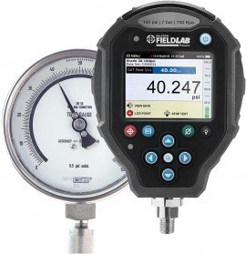 Ralston FLP1-GJ-2M-W1 FieldLab Digital Pressure Calibrator with &amp;frac14;&amp;1uot; male NPT bottom connection, 100 psi, wireless module-