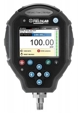 Ralston FLP1-GR-QF Pressure FieldLab Instrument, 3,000 psi, female QT bottom connection-