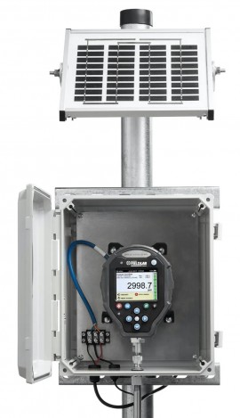 Ralston FLP1-GR-QF-W1-EH-SP Pressure FieldLab Instrument with wireless module and weatherproof enclosure, 3,000 psi-